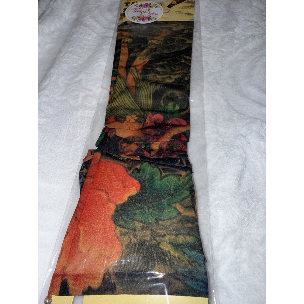 tattoo sleeves sheer costume halloween - Picture 3 of 9